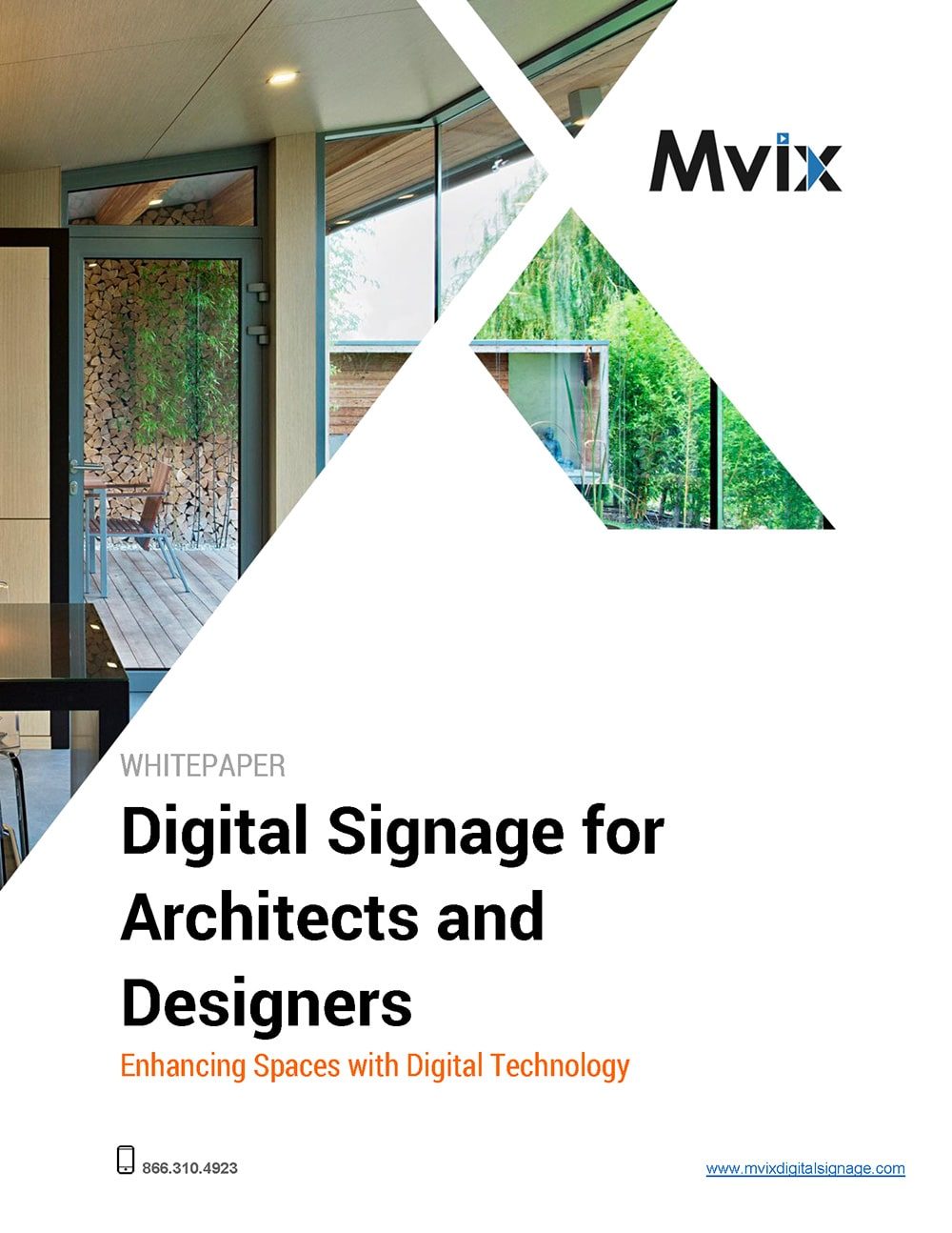 Mvix Digital Signage For Architects & Designers Cover