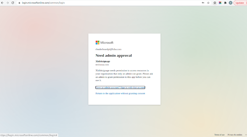 Authenticating MS Power BI for use with mvix cms v2
