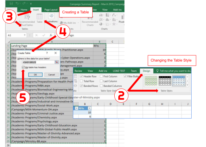 Convert Excel Data