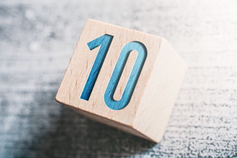 Number 10 on the block - 10 features and examples
