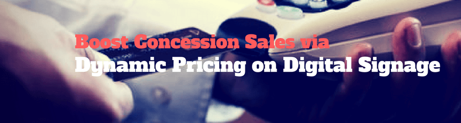 Boost Concession Sales via Dynamic Pricing on Digital Signage | Whitepaper