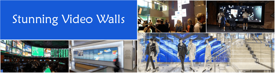 Examples of Video Walls | Stunning and Functional