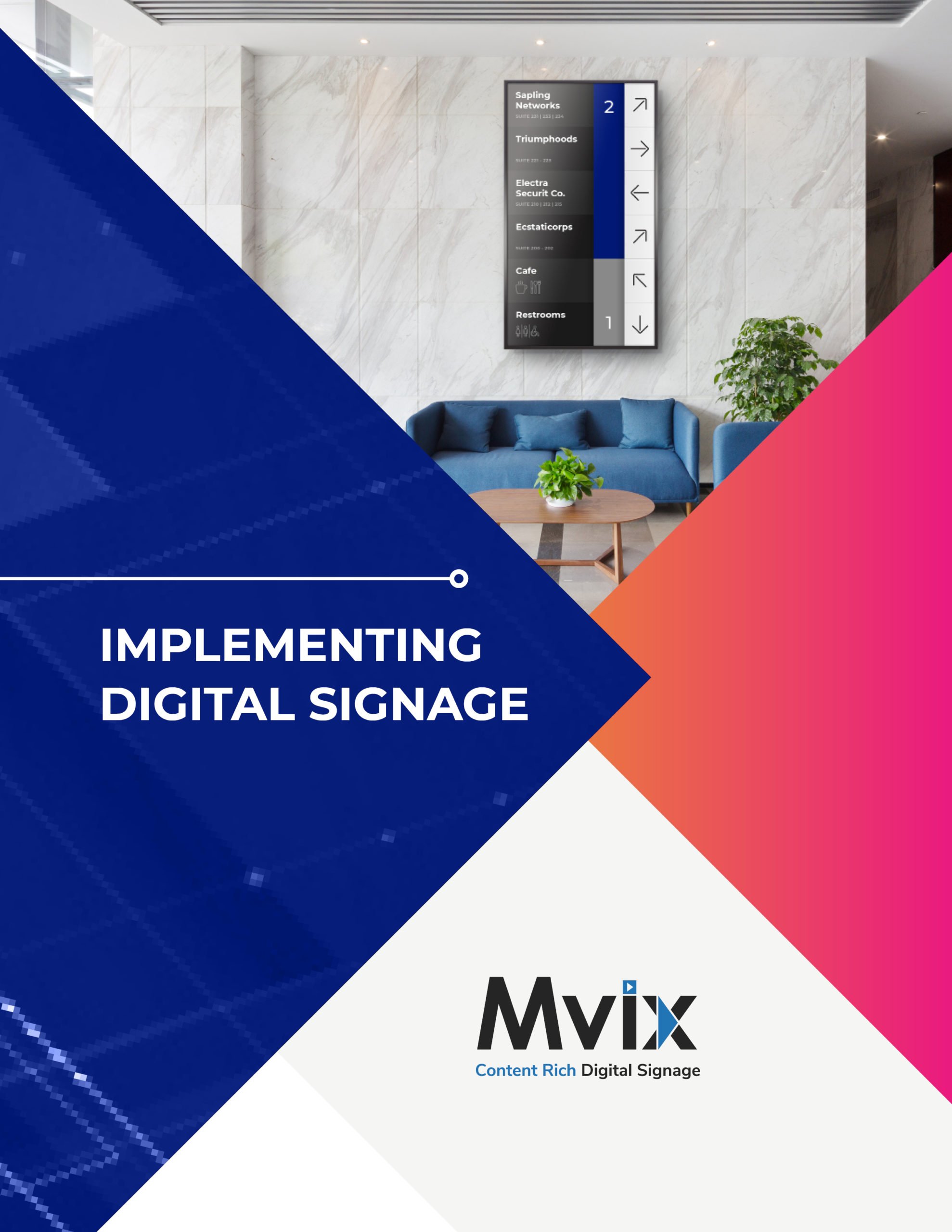 Guide to Implementing Digital Signage - Cover Image