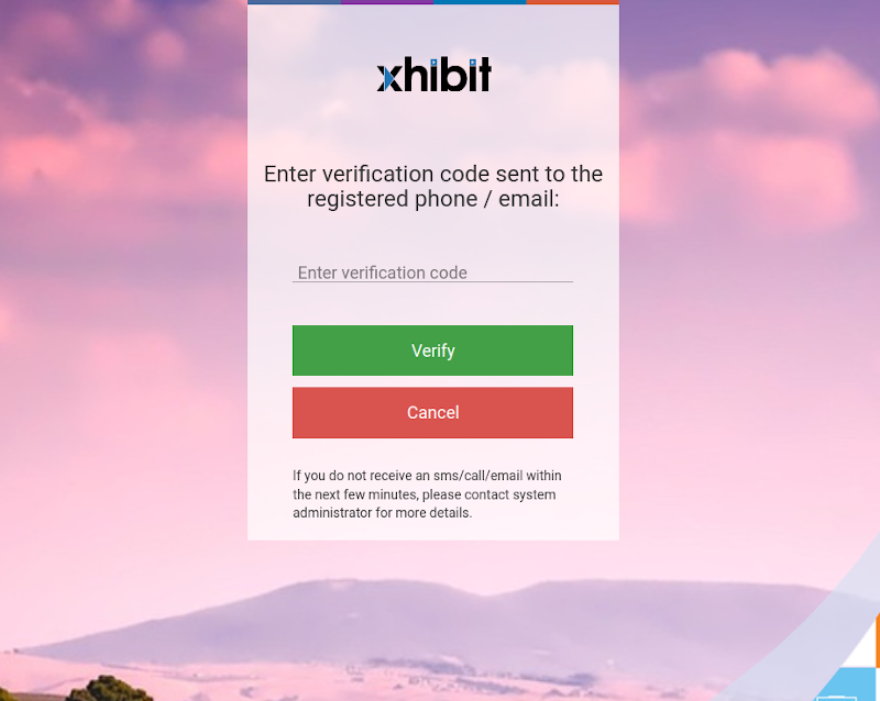 login via 2FA login